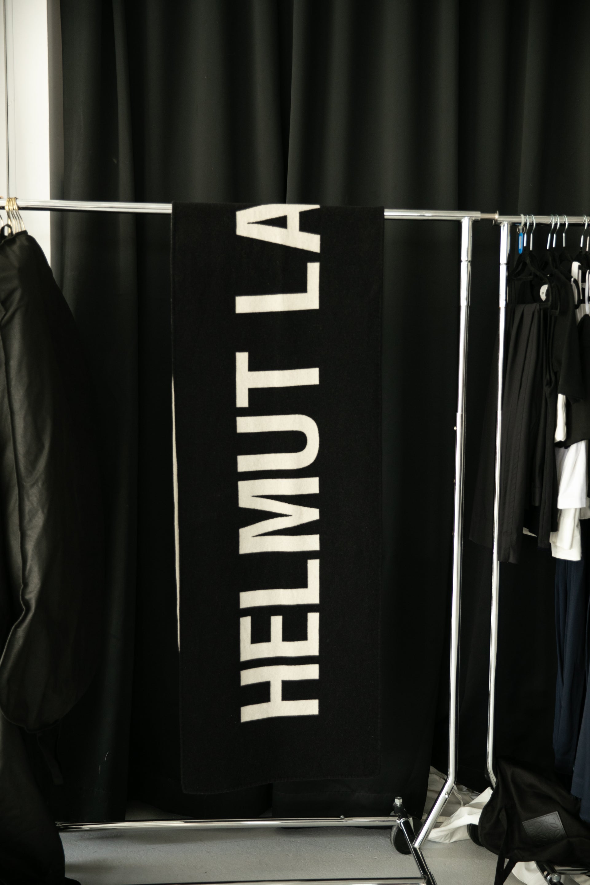 Helmut Lang reversible scarf