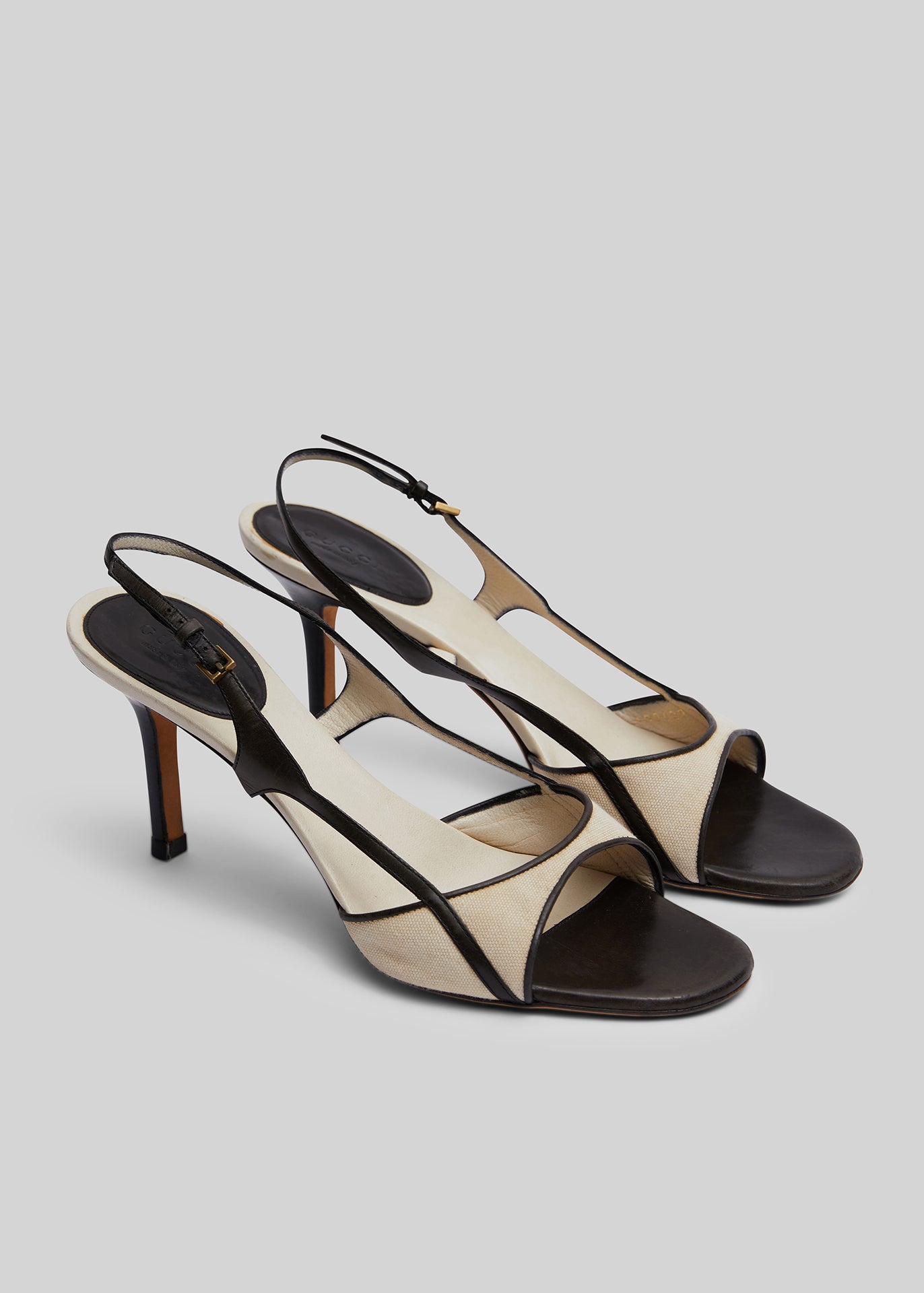Gucci canvas sandals - IT39.5