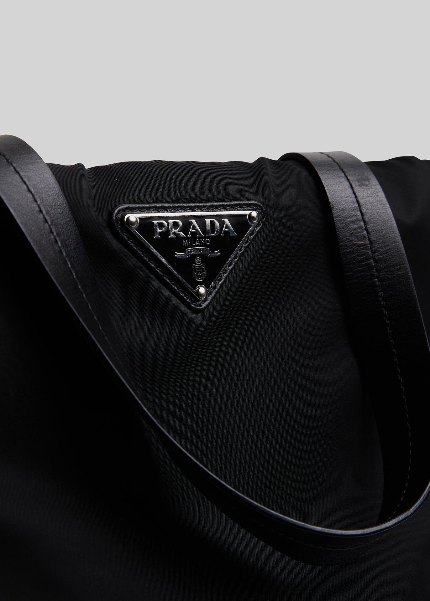 Prada unisex nylon tote