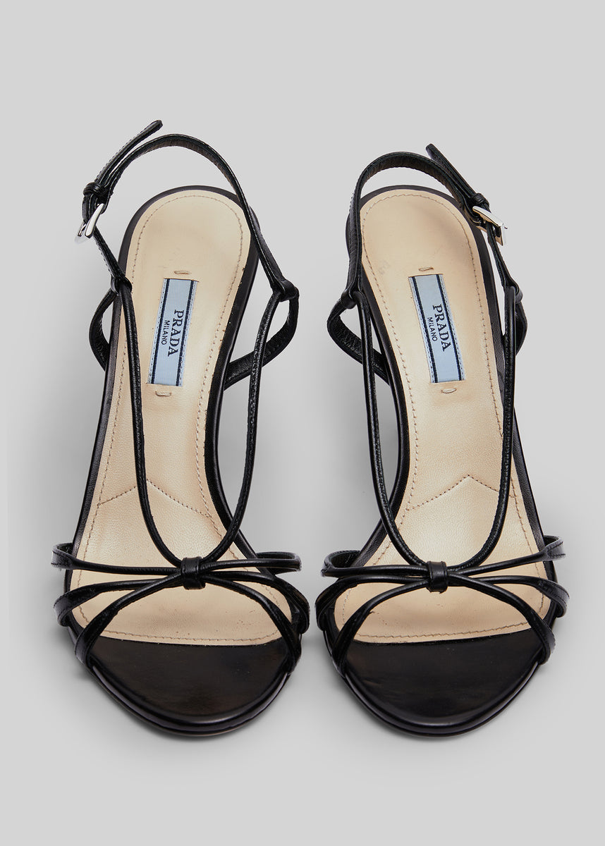 靴 SS00 Prada Heart Slingback Sandals 37 靴 SS00 Prada Heart Slingback Sandals 37 SS00 Prada Heart