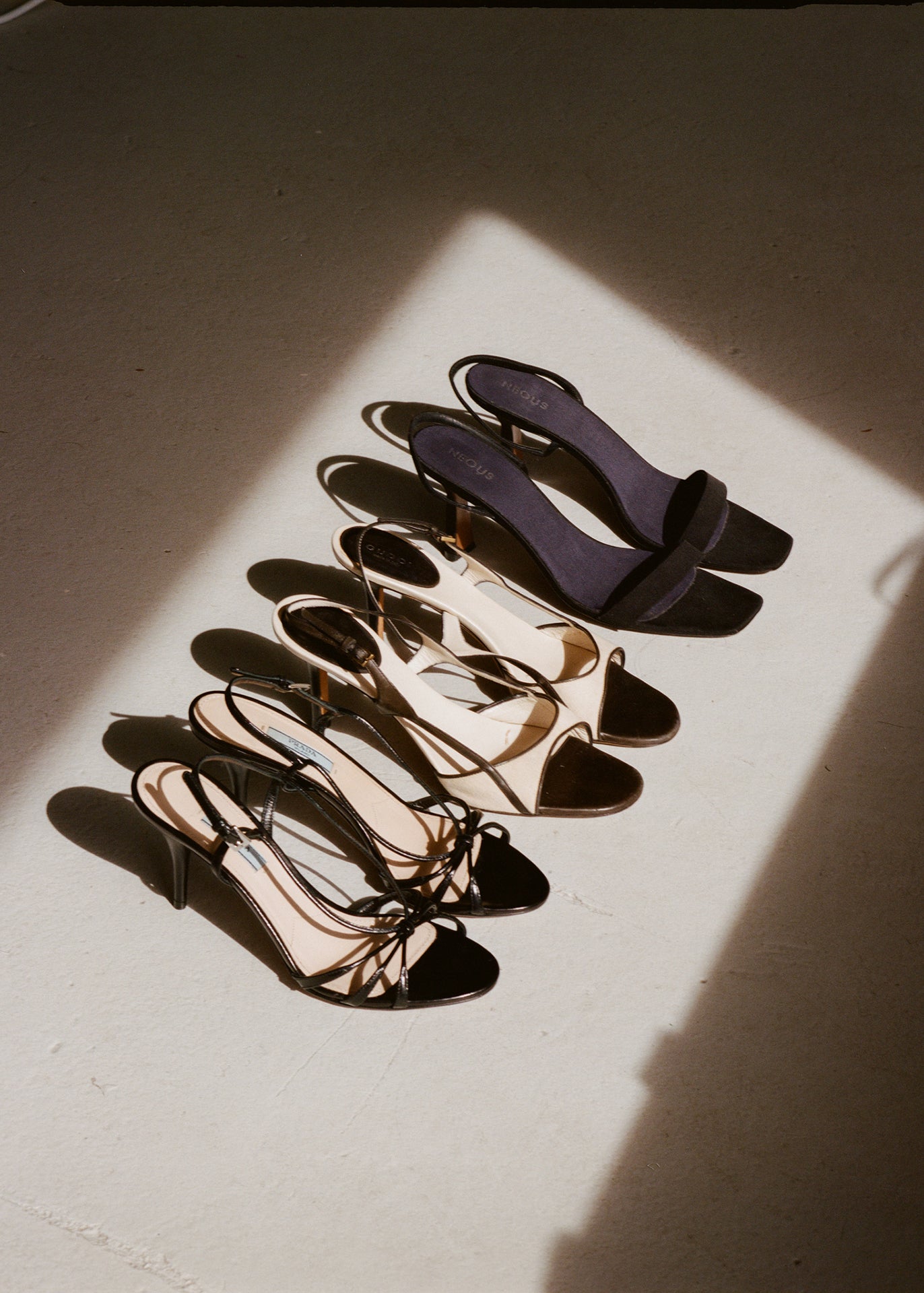 Prada slingback sandals - IT38
