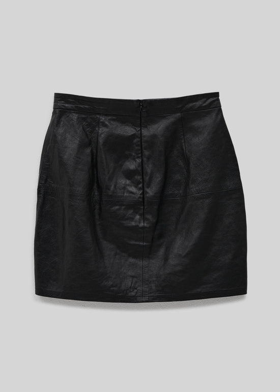 Frame leather skirt - 28