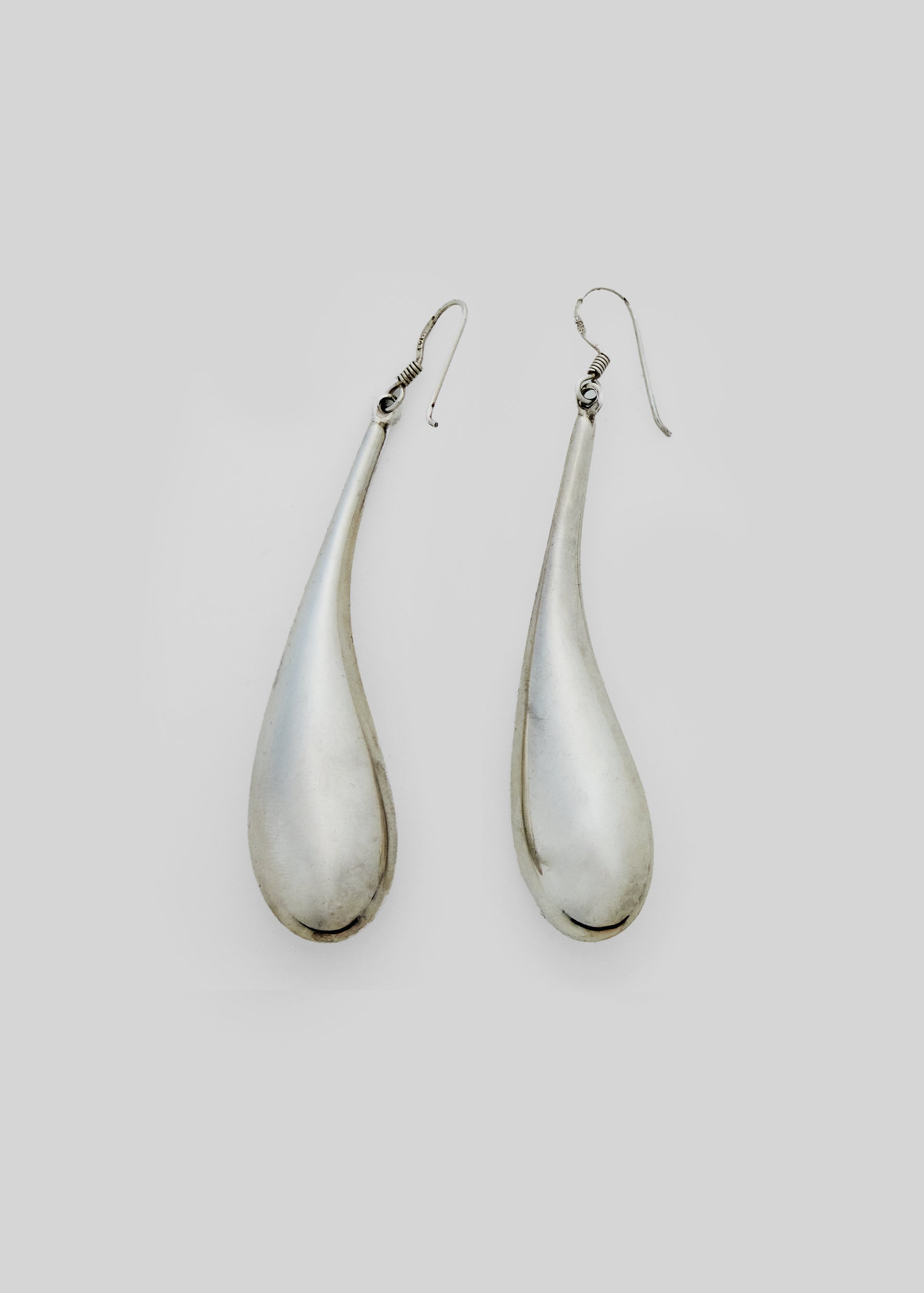 VINTAGE STERLING SILVER DROP EARRINGS