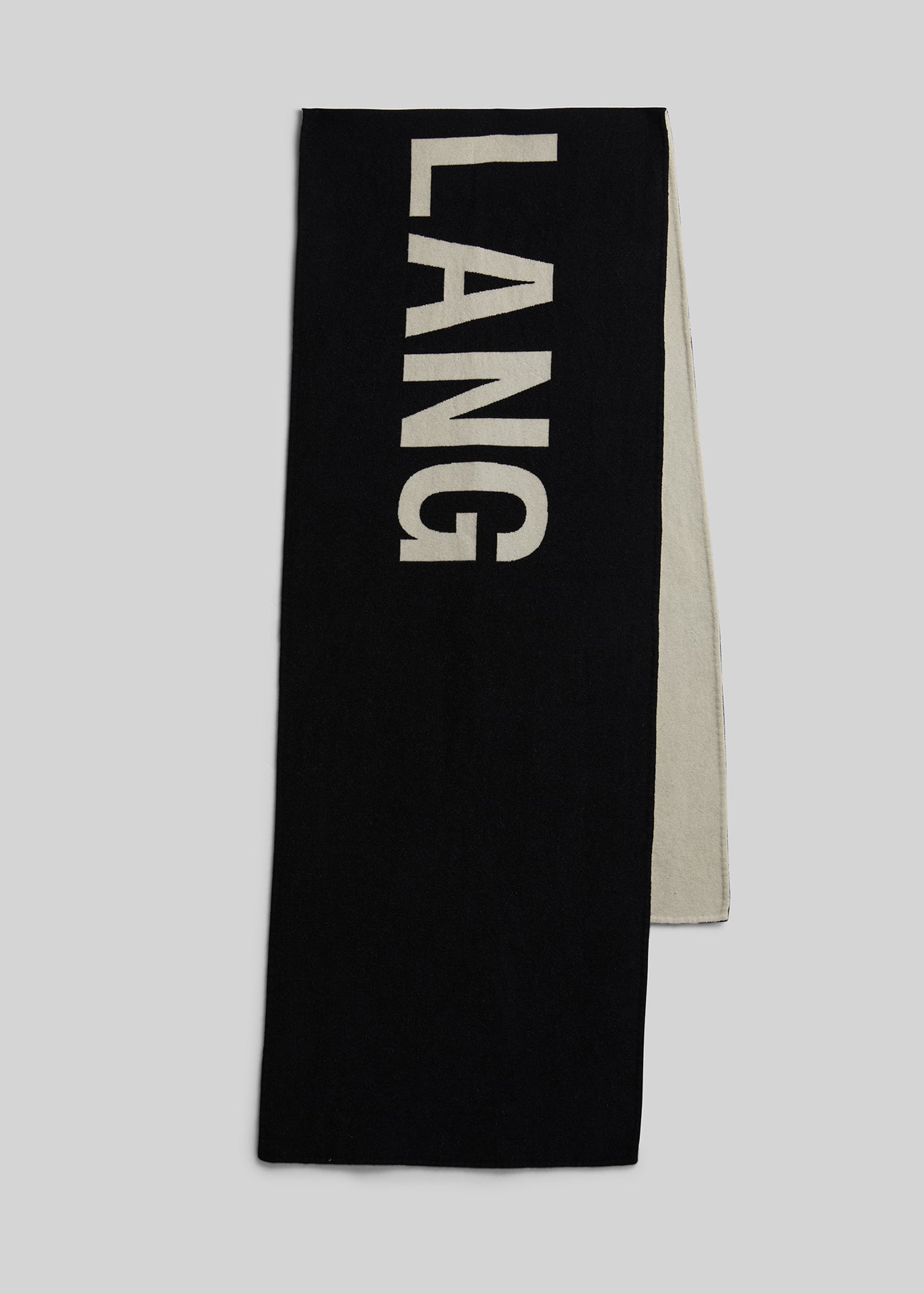 Helmut Lang reversible scarf