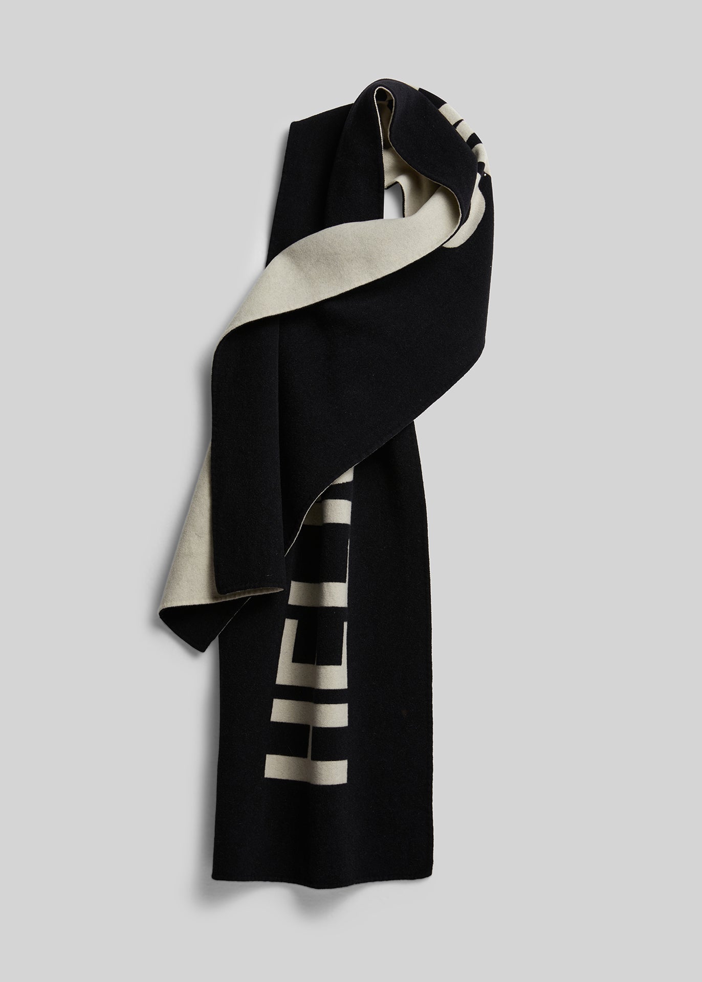 Helmut Lang reversible scarf